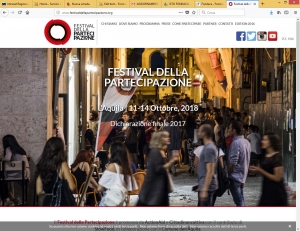 11-14 ottobre 2018 - L&rsquo;Aquila, Festival della partecipazione
