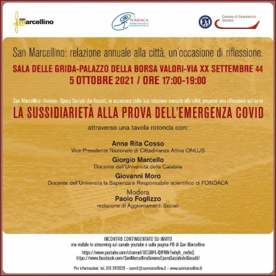 La sussidiariet&agrave; alla prova dell'emergenza COVID