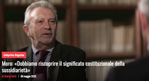 Giovanni Moro su Vita.it: "Dobbiamo riscoprire il significato costituzionale della sussidiariet&agrave;"