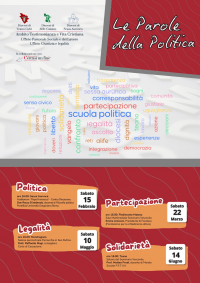 Le parole della politica 22 marzo